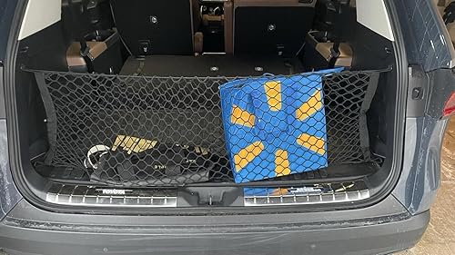 Miniatura 4 de Red de carga organizadora de maletero para Toyota Grand Highlander 2024-2026 – Red de carga estilo sobre para SUV – Organizador de maletero de coche