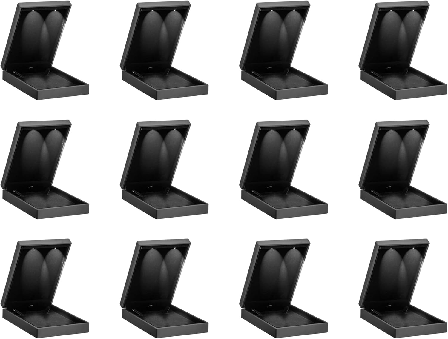 Allure Bulk Case Of 12 Small Necklace Box With LED