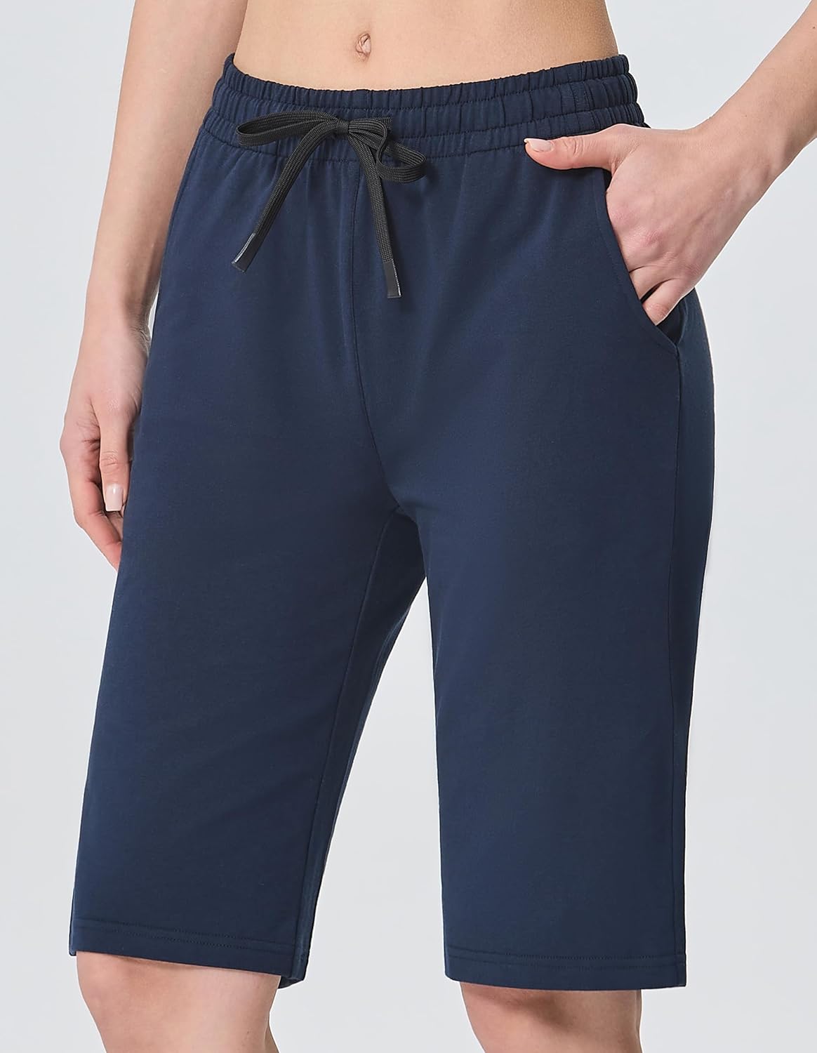 SPECIALMAGIC Bermuda Shorts for Women – Athletic Shorts for Women with Pockets, for Women Walking Athletic Workout - Image 4