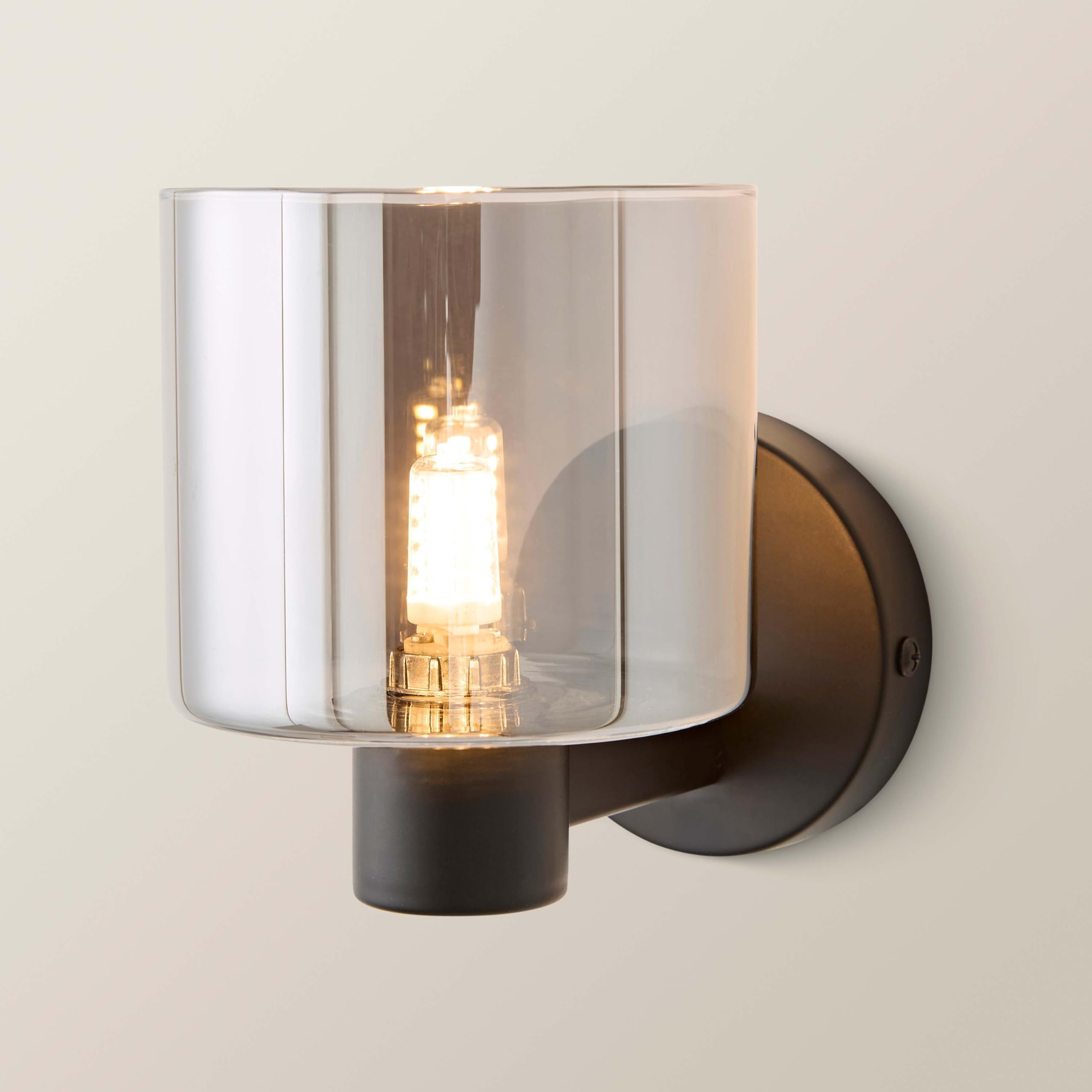 ValueLights | Canya 3 Way Brushed Gold Ribbed Glass Chandelier Style Ceiling Light | Ceiling Lights, Home Décor & Improvement Essential | Mains Wired