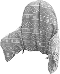 Coussin Chaise Haute, Nouveau Type Couvercle Pad/pad pour chaise,Coussin chaise haute pour IKEA Chaise haute antilop, coussin gonflable encastrable, bébé assis plus confortable (modèle de feuille de frêne)