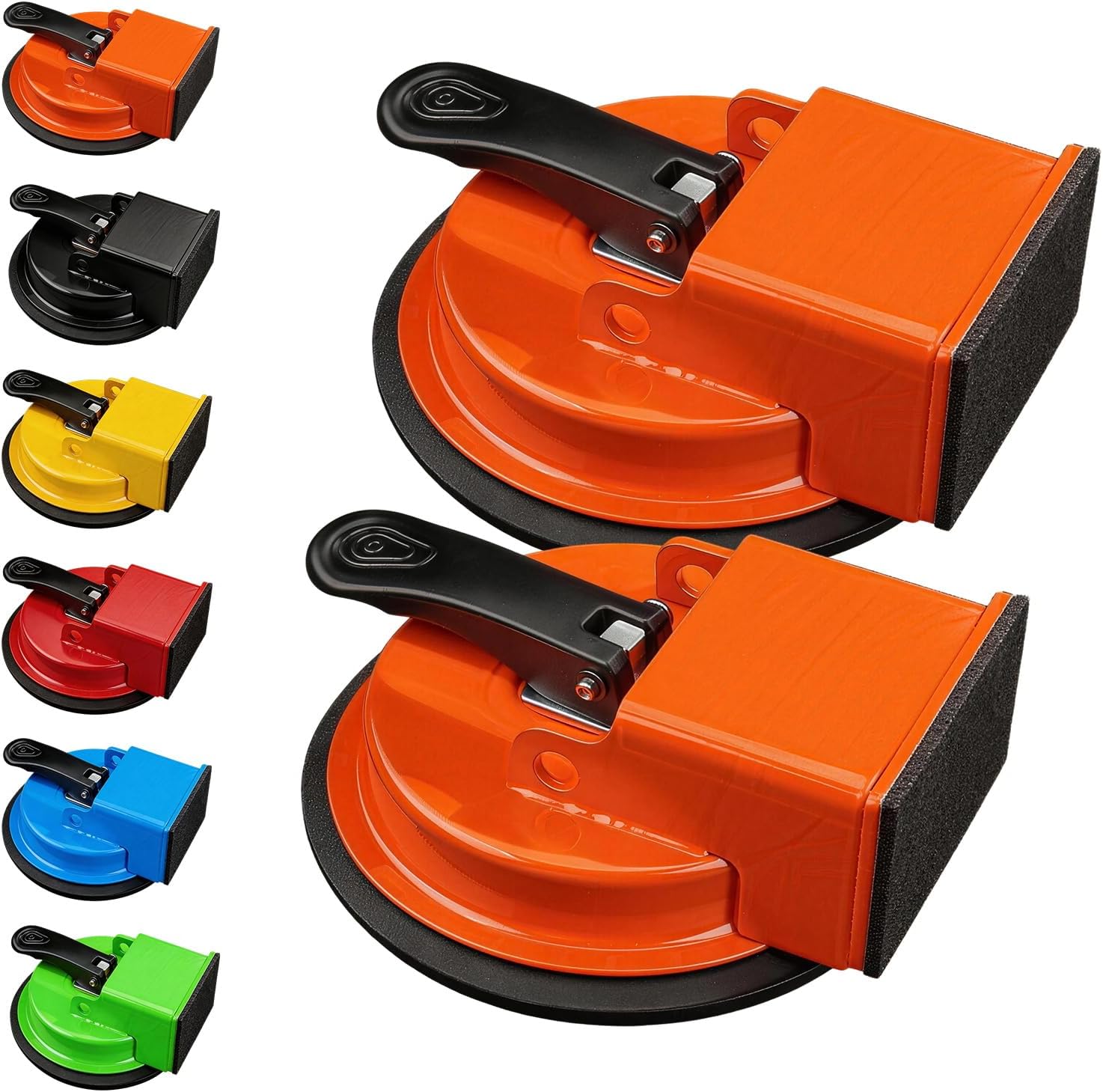 2026 New Heavy Duty Floor Gap Fixer Tool, Upgraded Enhanced Vacuum Suction Cup – Professional Flooring Repair Kit for Laminate, Vinyl, Wood & Tile Floors with Rubber Pad, Close Unsightl-2PCS