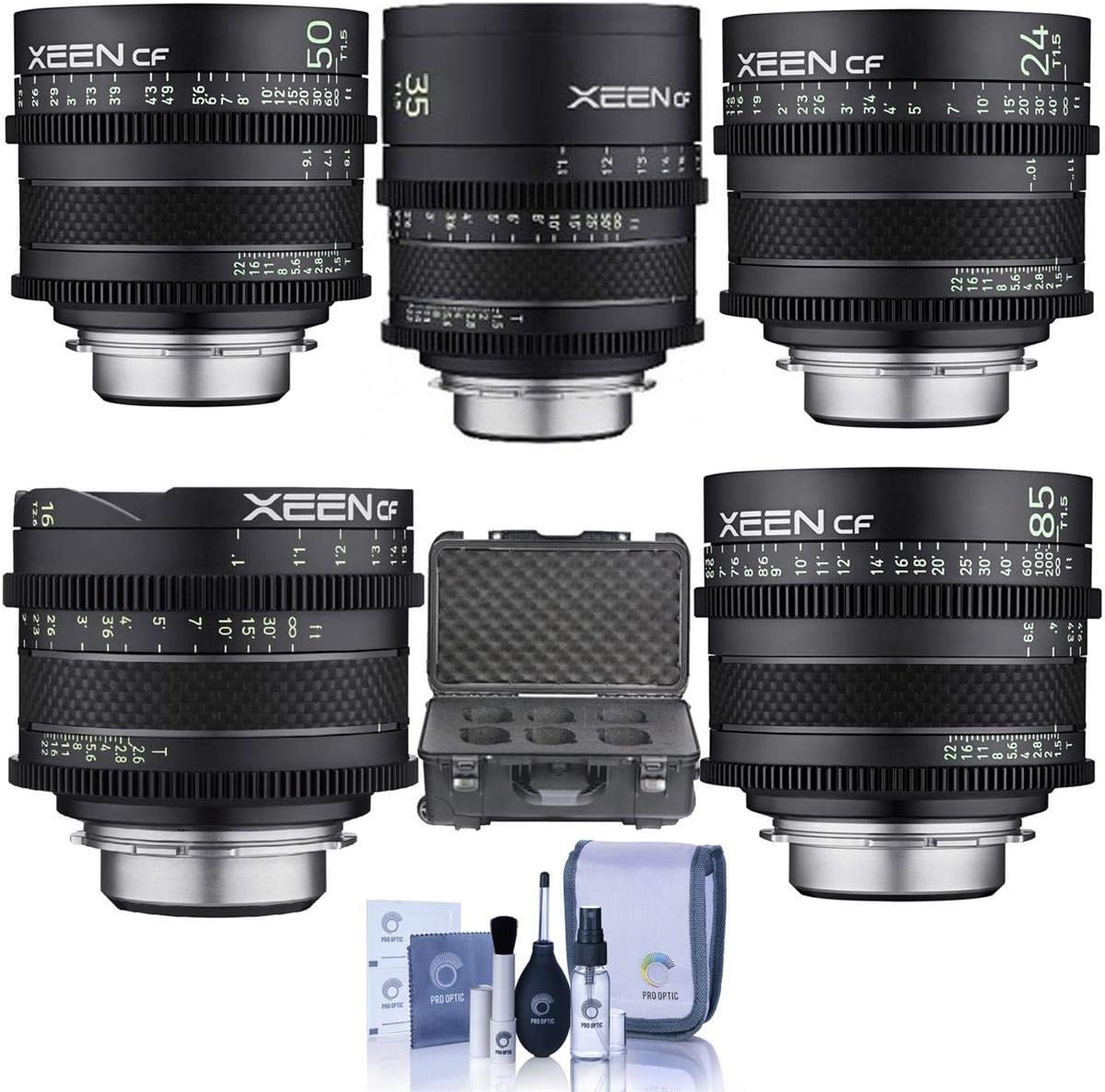 Rokinon Xeen CF Pro Cine Lens Kit with XEEN 16mm T2.6 Lens