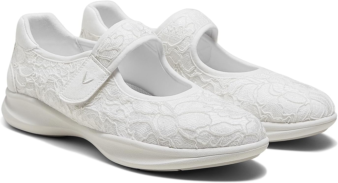 VIVAIA Ivee Women's Mary Jane Sneaker Flat Shoes Comfort Round Toe Adjustable Straps Anti-Slip Arch Support Mary Jane Shoe for Women Daily Outfit