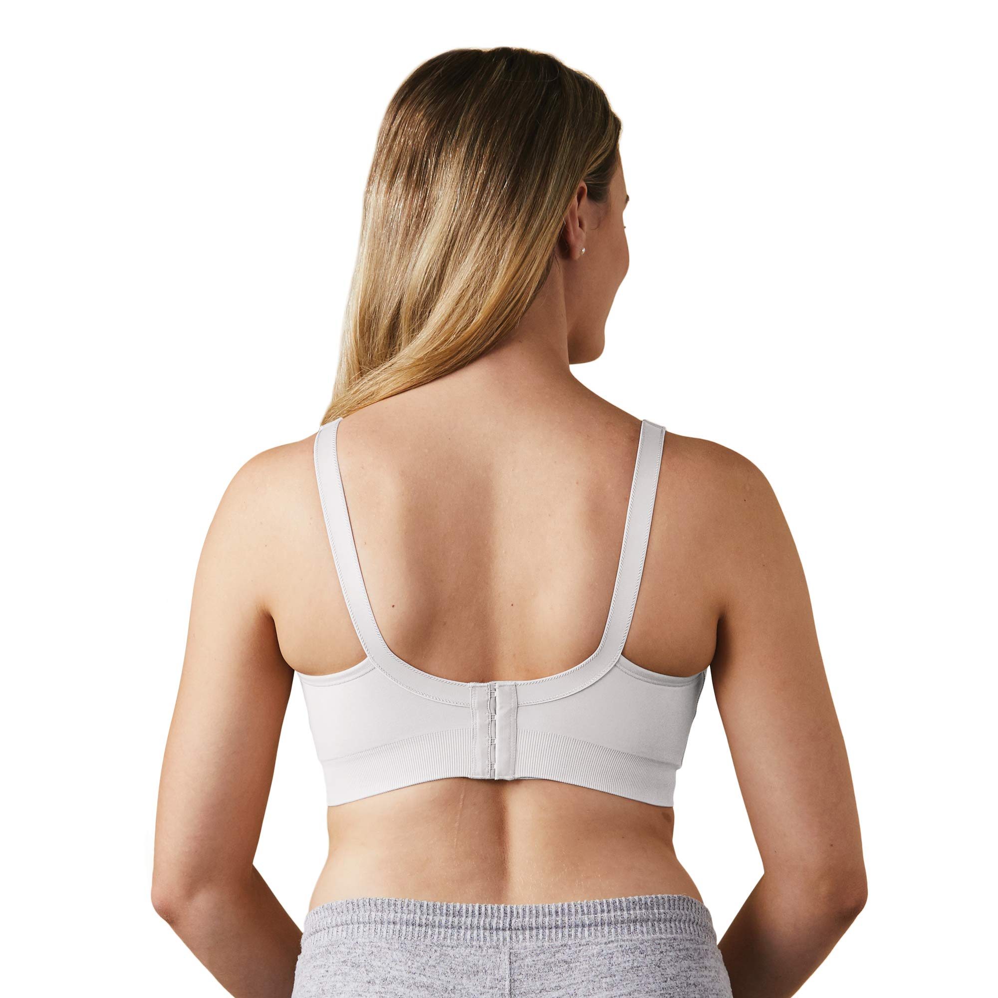 BRAVADO! DESIGNS Women's Body Silk Seamless Nursing And Maternity Bra, Cinnamon Reggiseno Donna