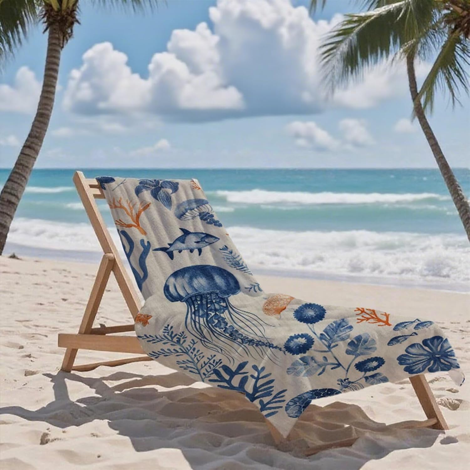 Beach Towel 100x180cm Bath Towels, Quick Dry Microfiber Towel, Sand Free, Super Absorbent, Lightweight, Compact Design, Towels for Bathroom Travel, Pool, Gym, Camping, Beach Vacation Essentials A2-255
