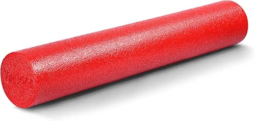 Yes4All Medium Firm Round PE Foam Roller 12, 18, 24,
