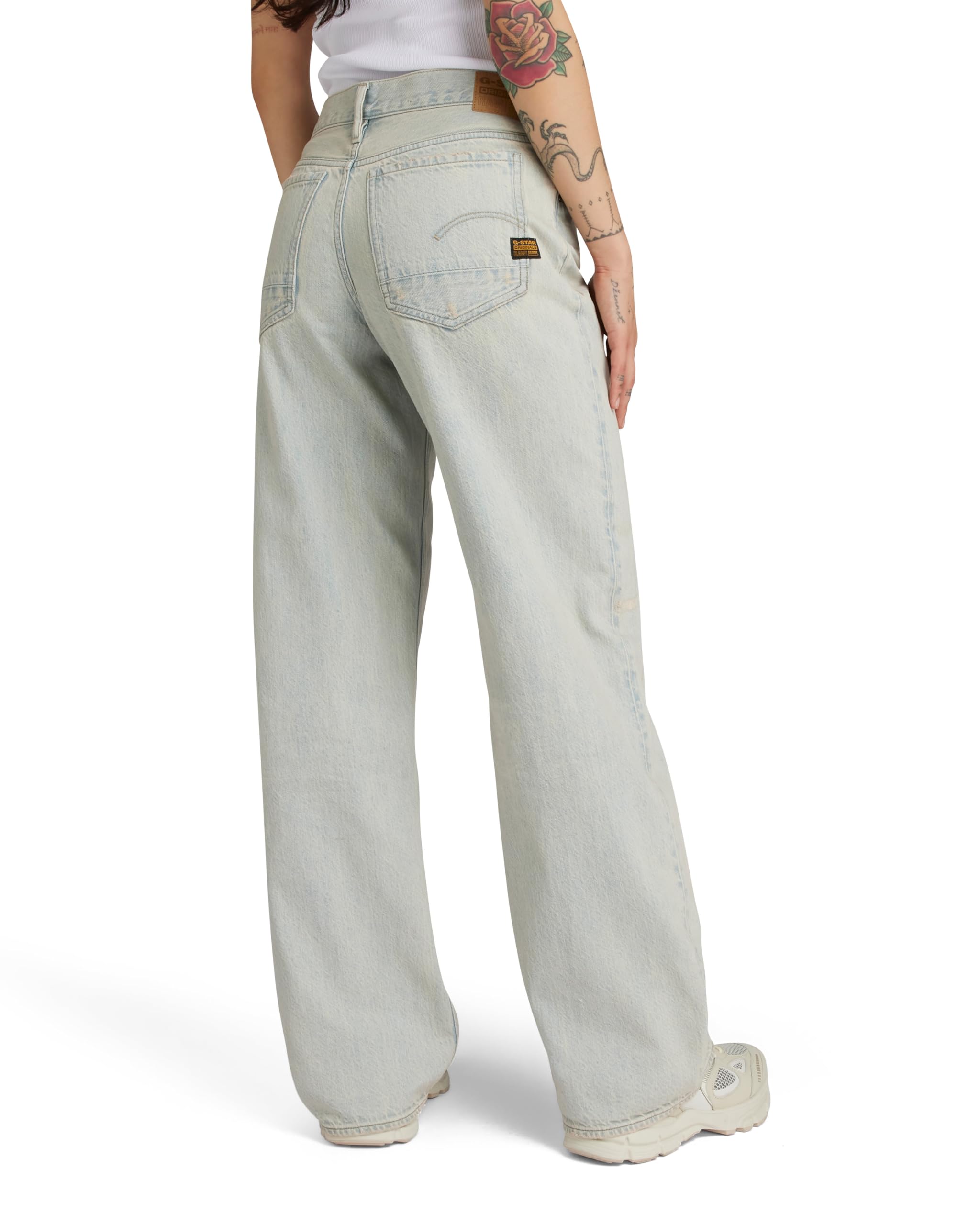 G-Star Damen Judee Low Waist Loose Jeans Blau (Vintage akoya Blue D22889-D536-G327) 26W / – Bild 2