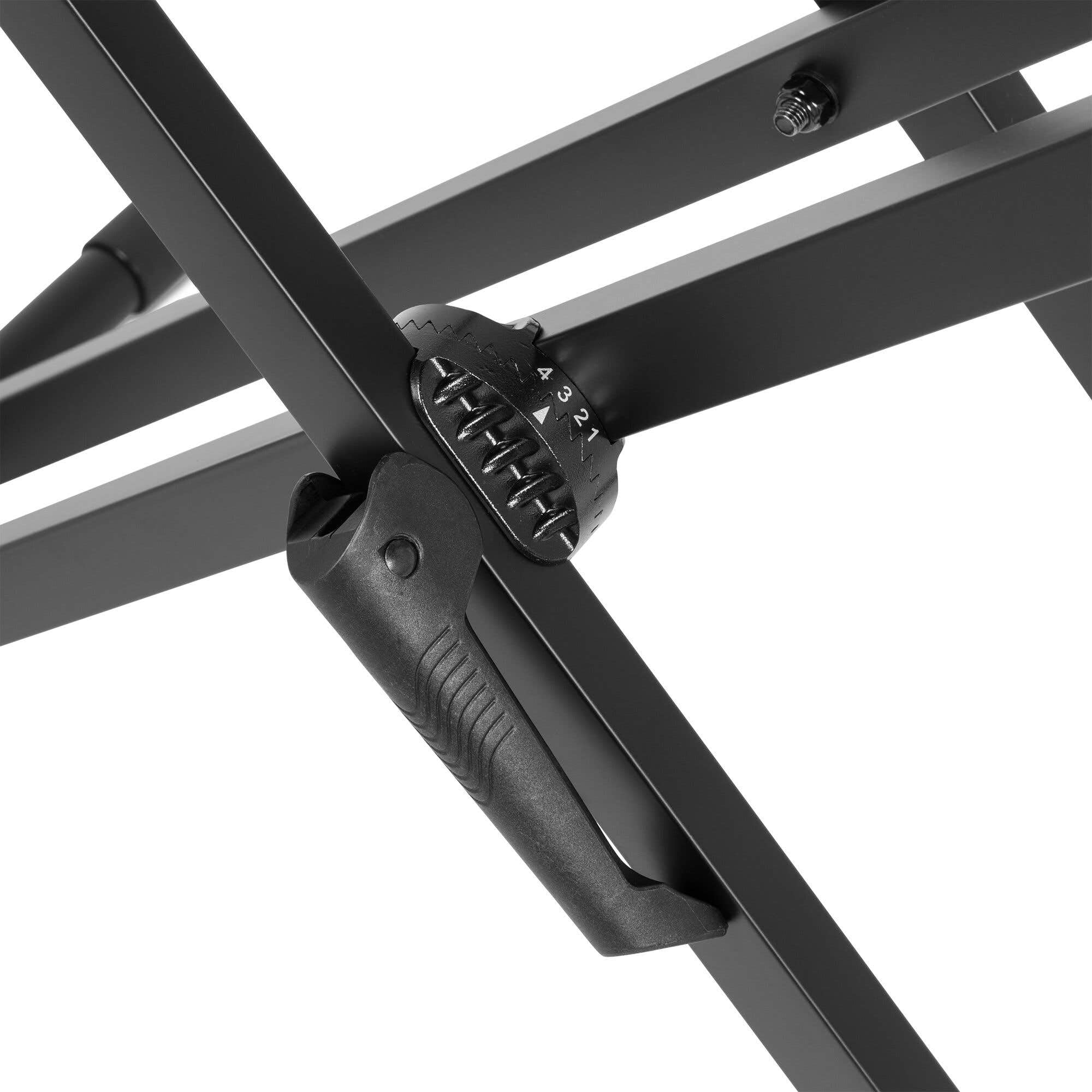 Vonyx DBE100 - Mobiler DJ Tisch, 1 Meter, Höhenverstellbarer Stehtisch, 20kg Belastbar, DJ Pult mit Husse - Stabiler Multifunktionstisch für DJ & Messe – Inkl. Tasche, 100x50cm Schwarz