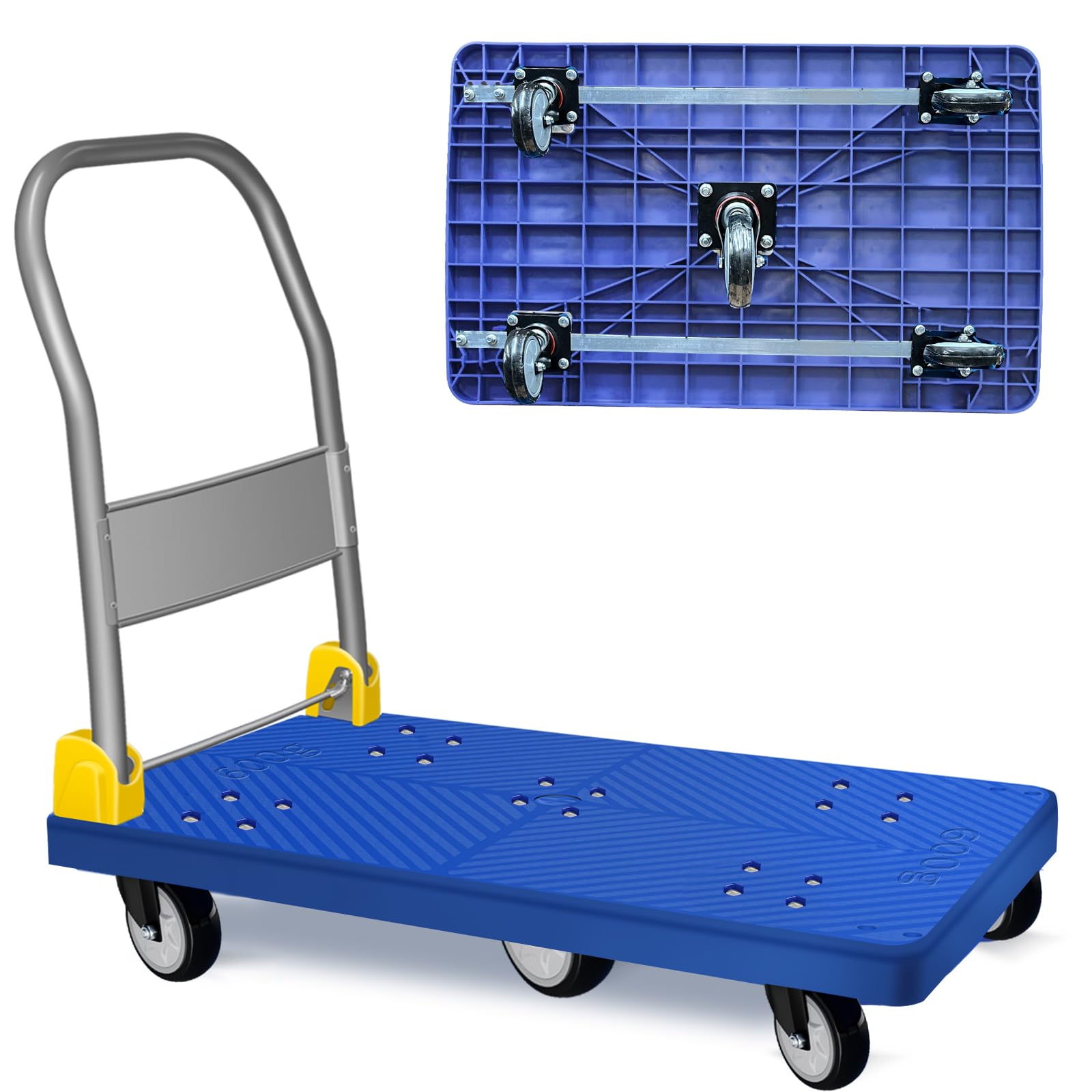 Amazon.co.jp: JZOOOZ 台車 折りたたみ 軽量 耐荷重600kg : 産業・研究