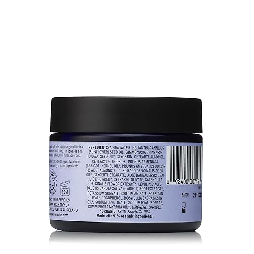 Miniatura 3 de Neal's Yard Crema hidratante rejuvenecedora de incienso con ácido hialurónico y aceite de jojoba, hidratación 24 horas, suaviza la piel, libre de