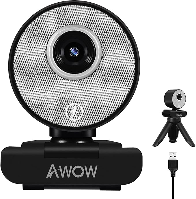 USB cam, 1080P AI Auto Tracking cam, Light Correction Auto Zoom