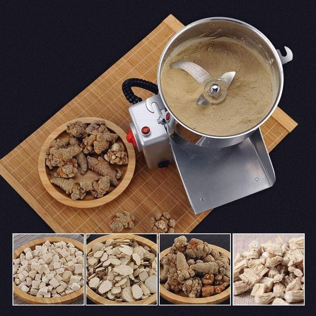 2500g Household Small Crusher, Electric Coffee Grinder, Grain Dry Grinder, Stainless Steel High-Power Spice Grinder, Fine Grinding Crusher
