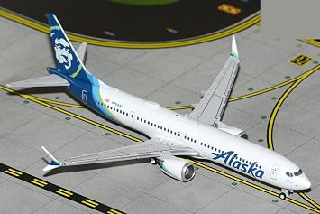GeminiJets GJASA2393 Alaska Airlines Boeing 737 MAX 9 N708AL; Scale 1400