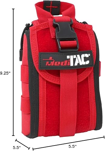 Miniatura 8 de Ever Ready First Aid Tactical Eagle Tipo Molle EMT Medical First Aid IFAK Bolsa de utilidad (solo bolsa)