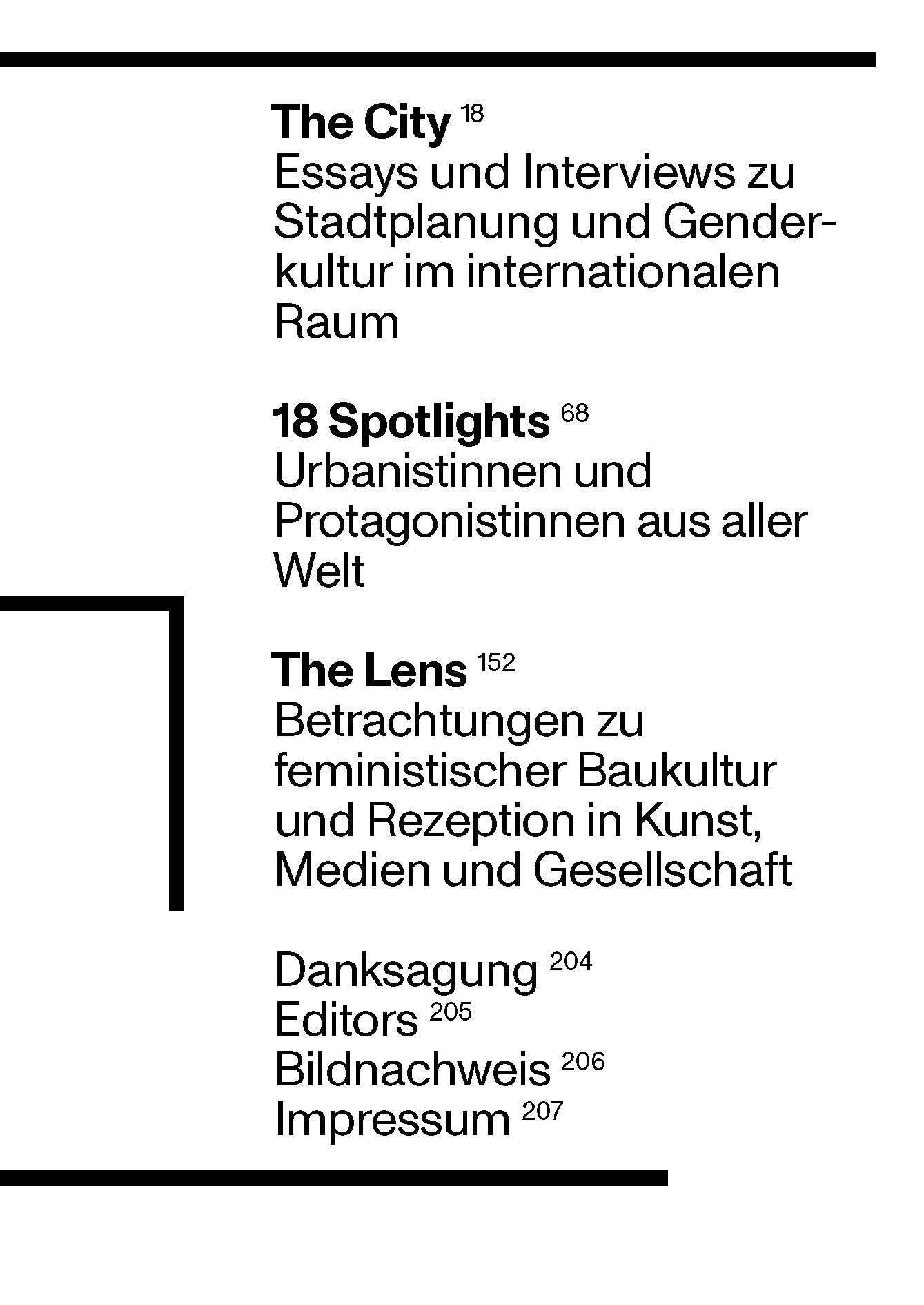 Frauen Bauen Stadt: The City Through a Female Lens
