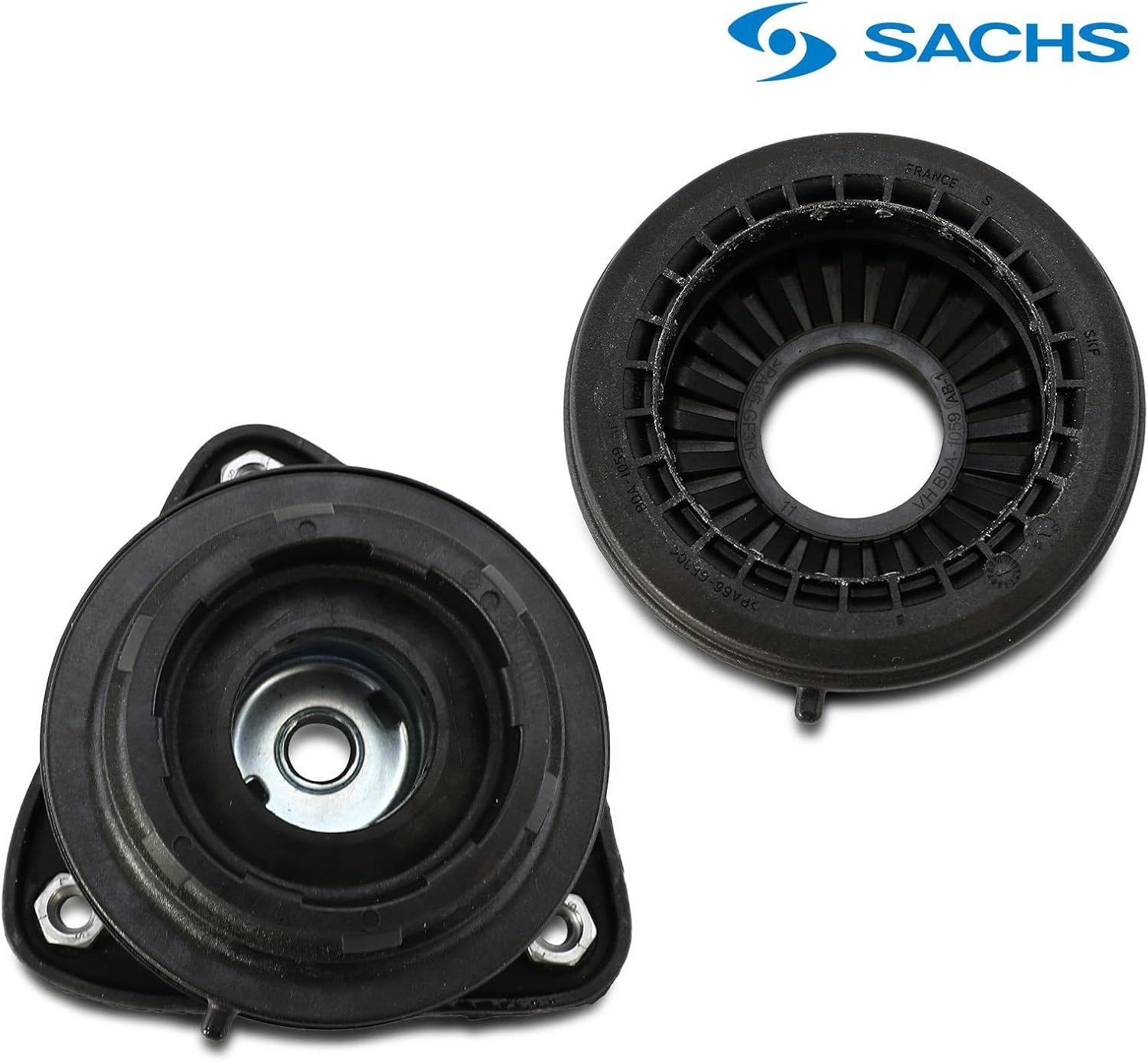 2 x Original SACHS 802460 Suspension Strut Support Bearings Front Strut Bearing Compatible with Focus II DA DP HCP 2004-2012 C30 533 2006-2012 S40 II MS 2004-2012 V50 545 2004-2012