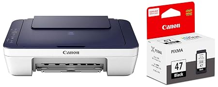 Canon PIXMA E477 All-in-One Wireless Ink Efficient C