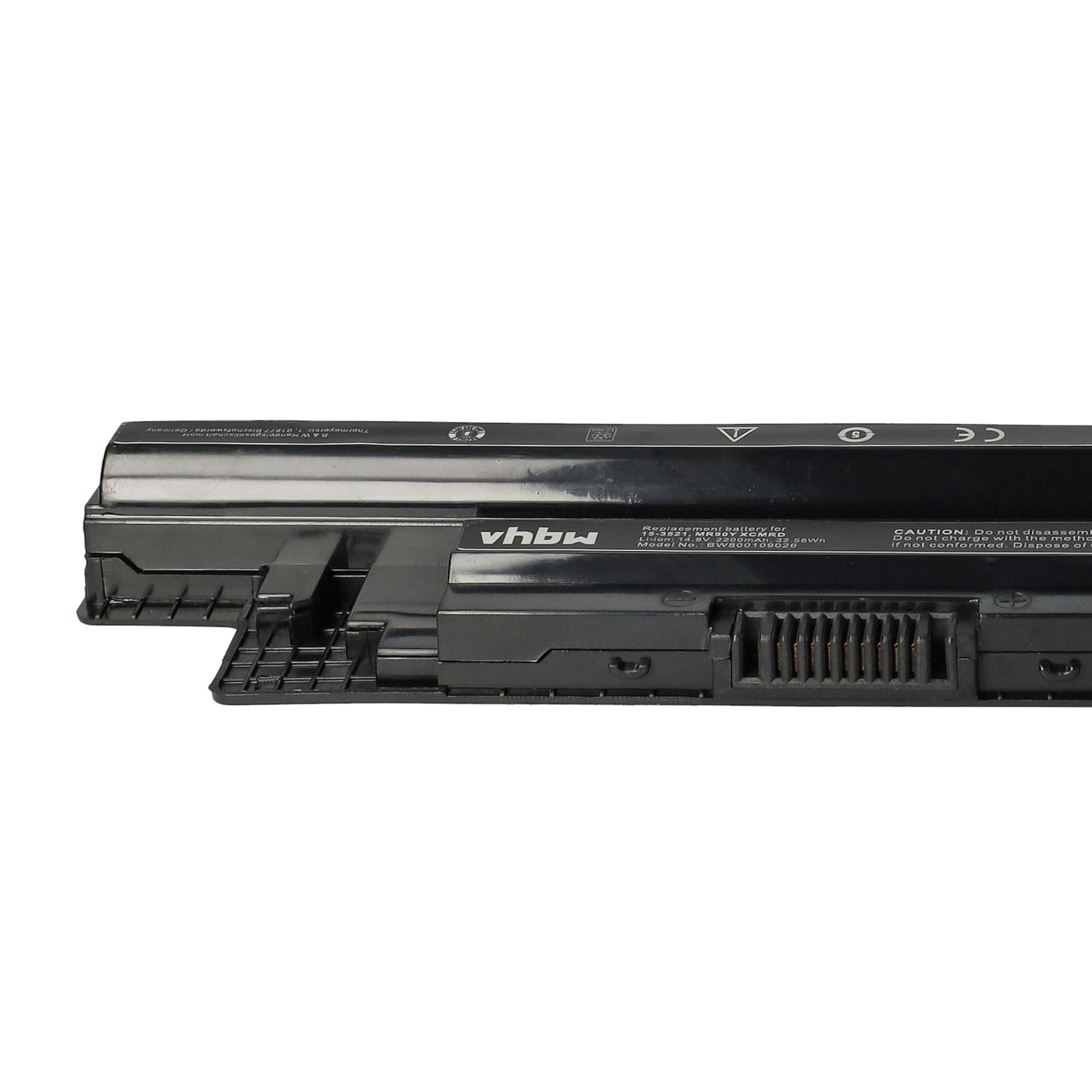 vhbw Batterij compatibel met Dell Latitude 15 3000(CAL004Lati35502540), 15 3000(CAL017Lati35501540) Notebook (2600mAh, 14,8V, Li-Ion