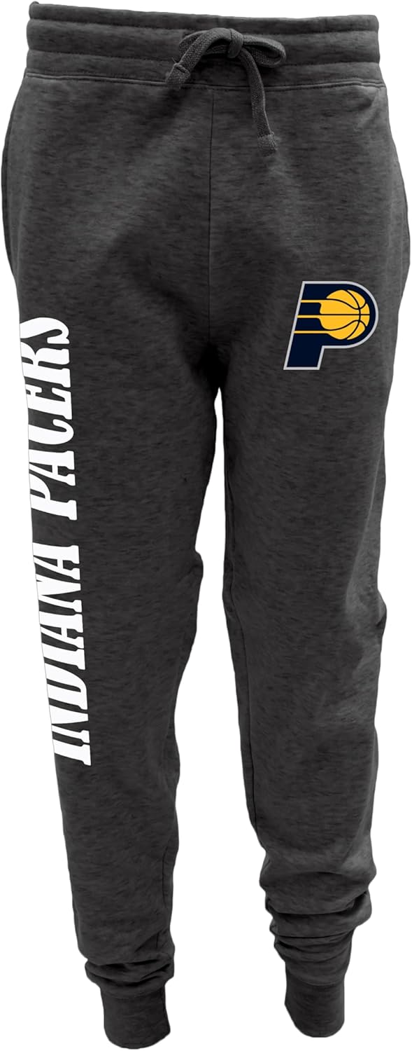 Blue 84 Men's NBA Officially Licensed Sweatpants Jogger Charcoal