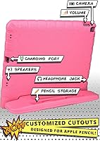 Vista 6 de Cooper Dynamo - Funda oficial para iPad de 9ª generación para niños, compatible con iPad 10.2, 8ª, 7ª generación, Air 3, Pro 10.5, resistente