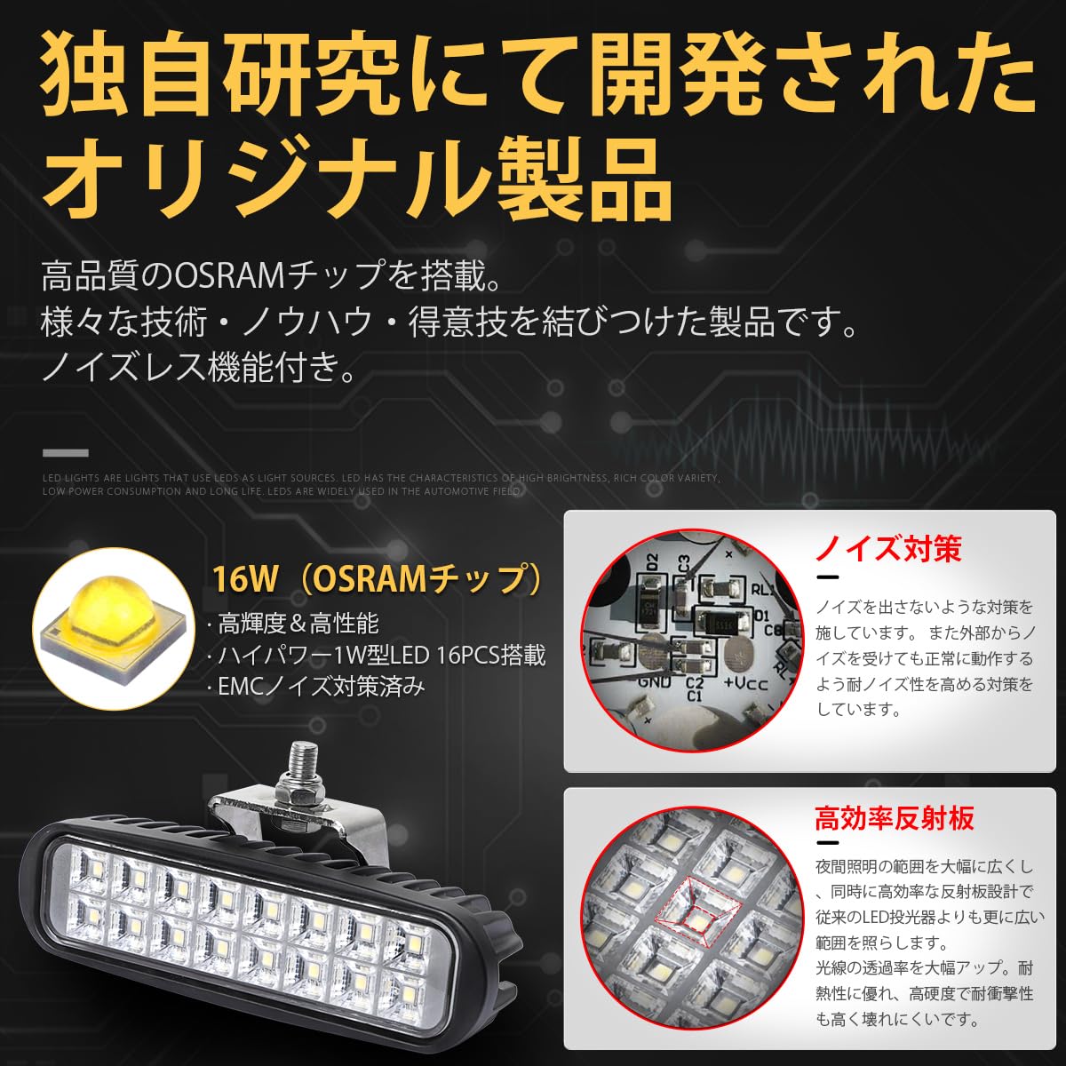 3台セット　24W LED作業灯 2100LM 小型 Amazon.co.jp: LED作業灯 投光器 ワークライト コンパクト 小型 ミニ