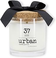 Vista 15 de Conceptos Urbanos de DECOCANDLES - Coco de la Isla - Vela de soya altamente perfumada - Larga duración - vertida a mano en Estados Unidos