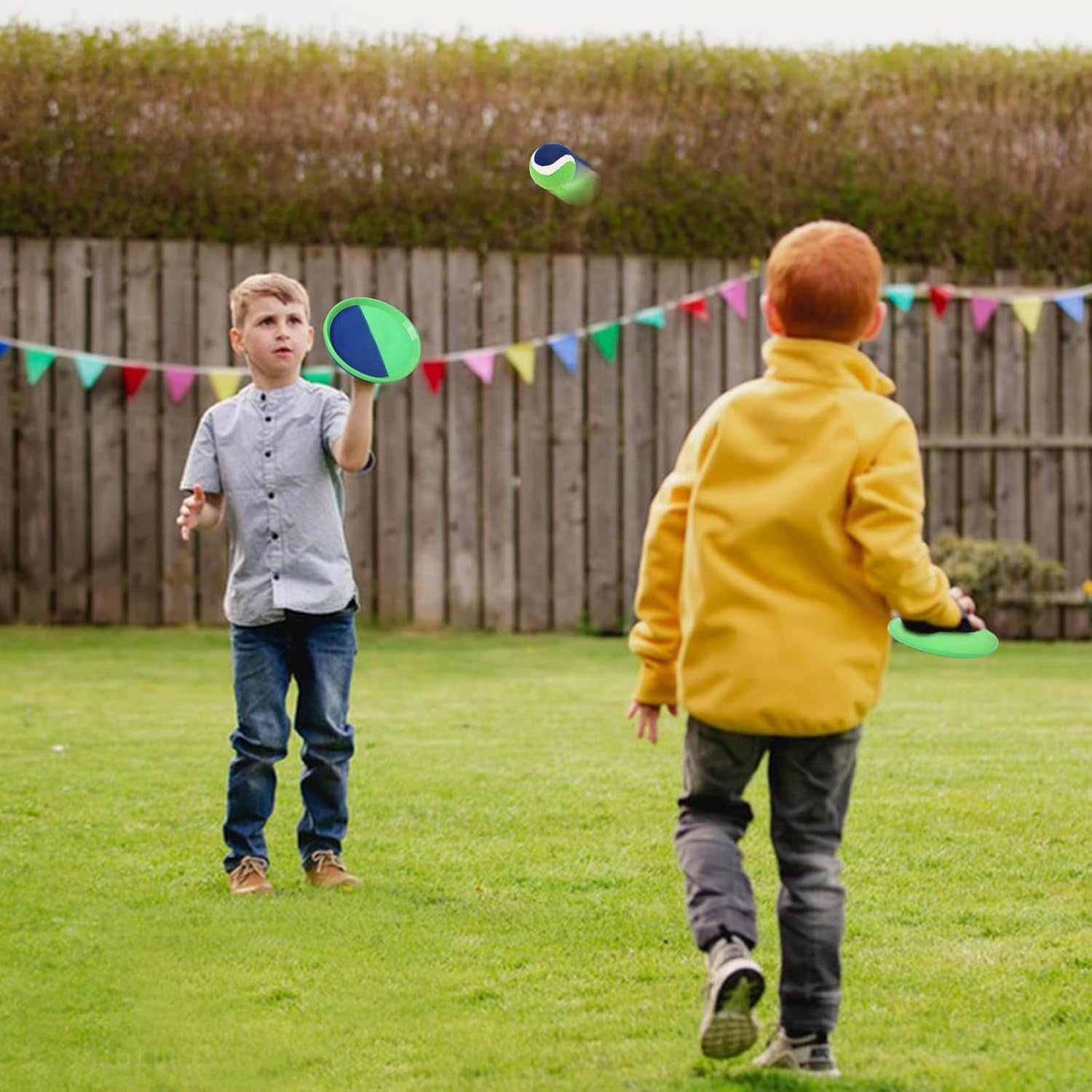 Toss and Catch Ball Set Kids - Lawn Games Beach Games Beach Toys Pool Outdoor for Ages 3 4 5 6 7 8 9 10 Years Old Boy Girl Toys, Playground Sets for Toddlers/Kids/Family image 7 of 7 B0CQ4ZDS8T