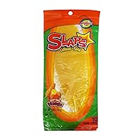 Vista 1 de Dulces Pigui - Paletas cachetada sabor mango, dulce mexicano (10 paletas)