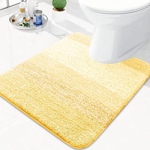 Miniatura 173 de Arotive - Tapetes de baño de microfibra, peludos, suaves, absorbentes, antideslizantes, gruesos, afelpados, se pueden lavar a máquina y secar