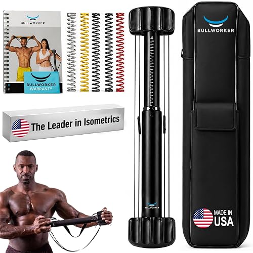 Bullworker X5 Pro 28" Isometric Exercise Equipment, Portable Home Gym