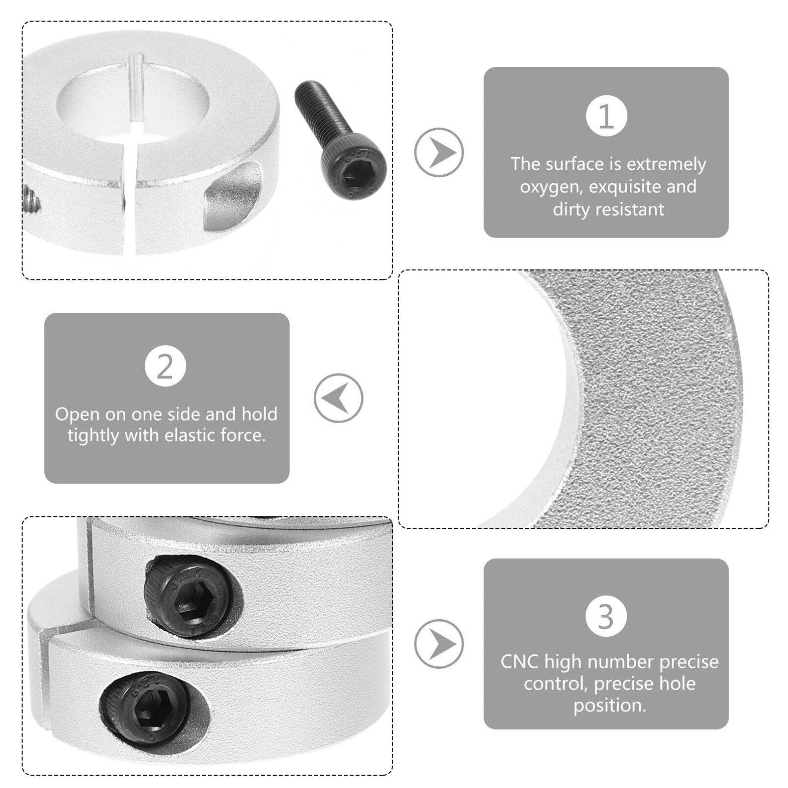 Limit Fixing Ring Drill Stop Collar Drill Bit Stop Collar Cnc Rail Shaft Stop Collar Stop Ring Linear Rail Shaft Stop Collar Linear Rail Collar Ring Stop Collar Shaft Collar