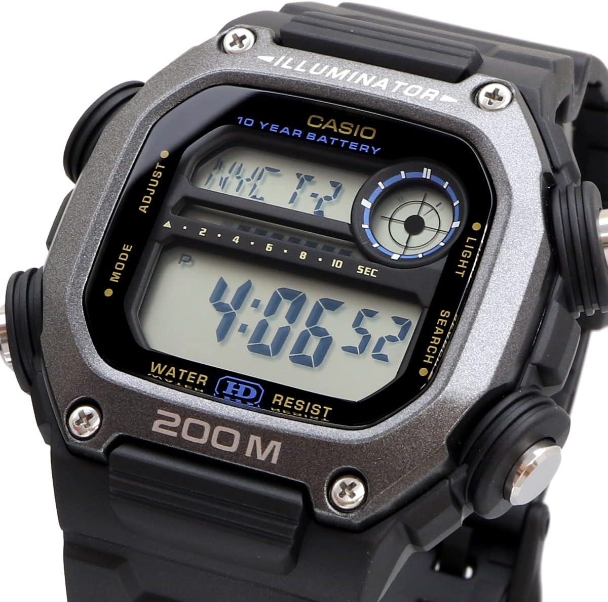 Casio DW-291 Series Standard Digital Wristwatch, Overseas Model