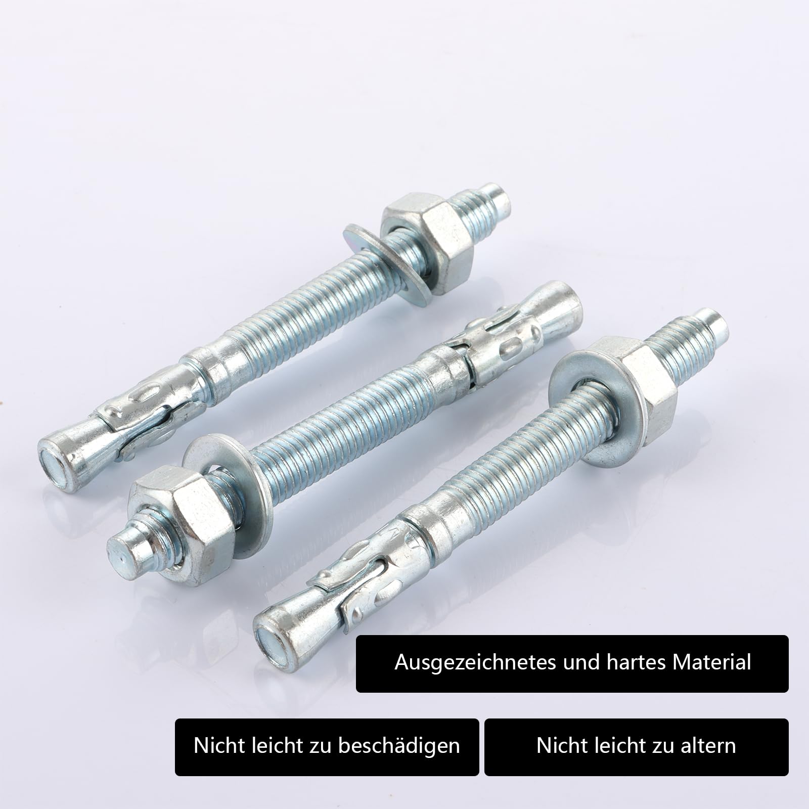 Tasselli Ad Espansione In Acciaio M10 X 120 Mm - Passanti - Foto 3