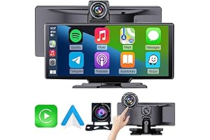 9-inch Wireless Apple CarPlay Screen: Ultimate Driving Companion for Safety and Entertainment