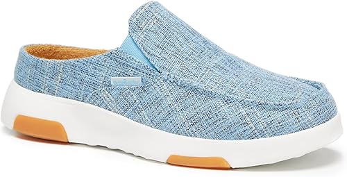 OrthoComfoot Mocasines ortopédicos sin cordones para mujer cómodas pantuflas con soporte de arco para fascitis plantar, zuecos ortopédicos de lona