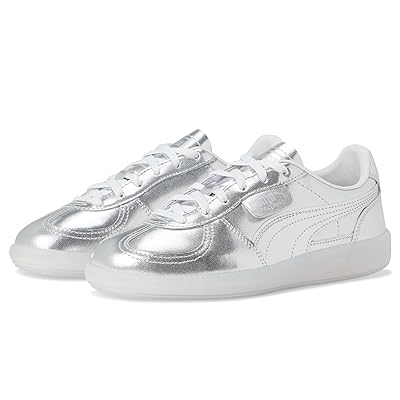 PUMA Kids Palermo Chrome Kids Shoes PUMA Silver Feather Gray
