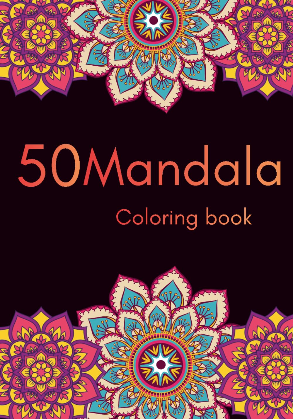 Mandala relaxation coloring book for adults