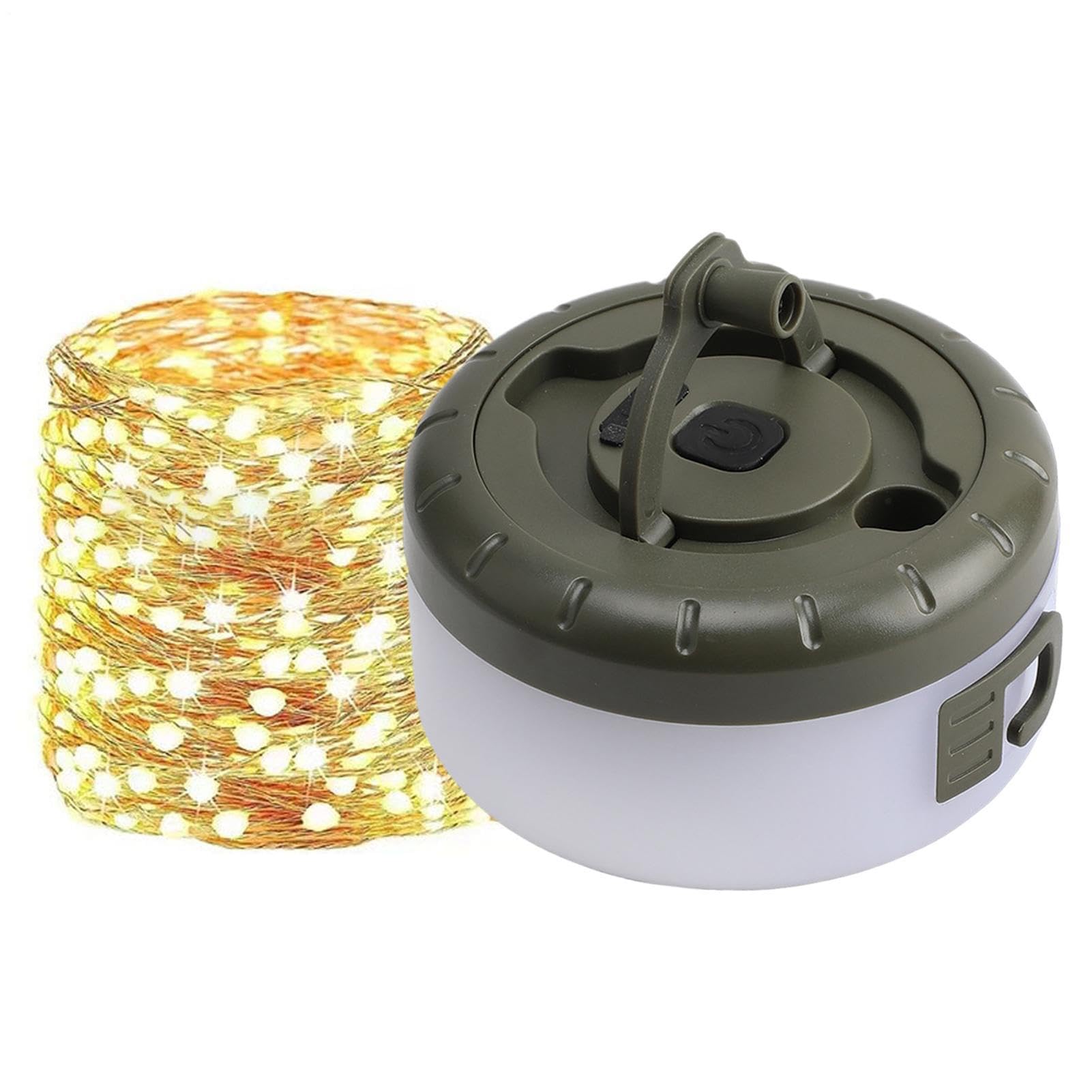 Guirnalda de luces exterior para iluminar noches de camping 8
