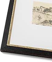 Vista 2 de Petal Lane Antique Wall Decor - Framed Antique Decor - Make Your Own Gallery Wall Frame Set - Dark Academia Wall Decor - Canvas Wall Art with