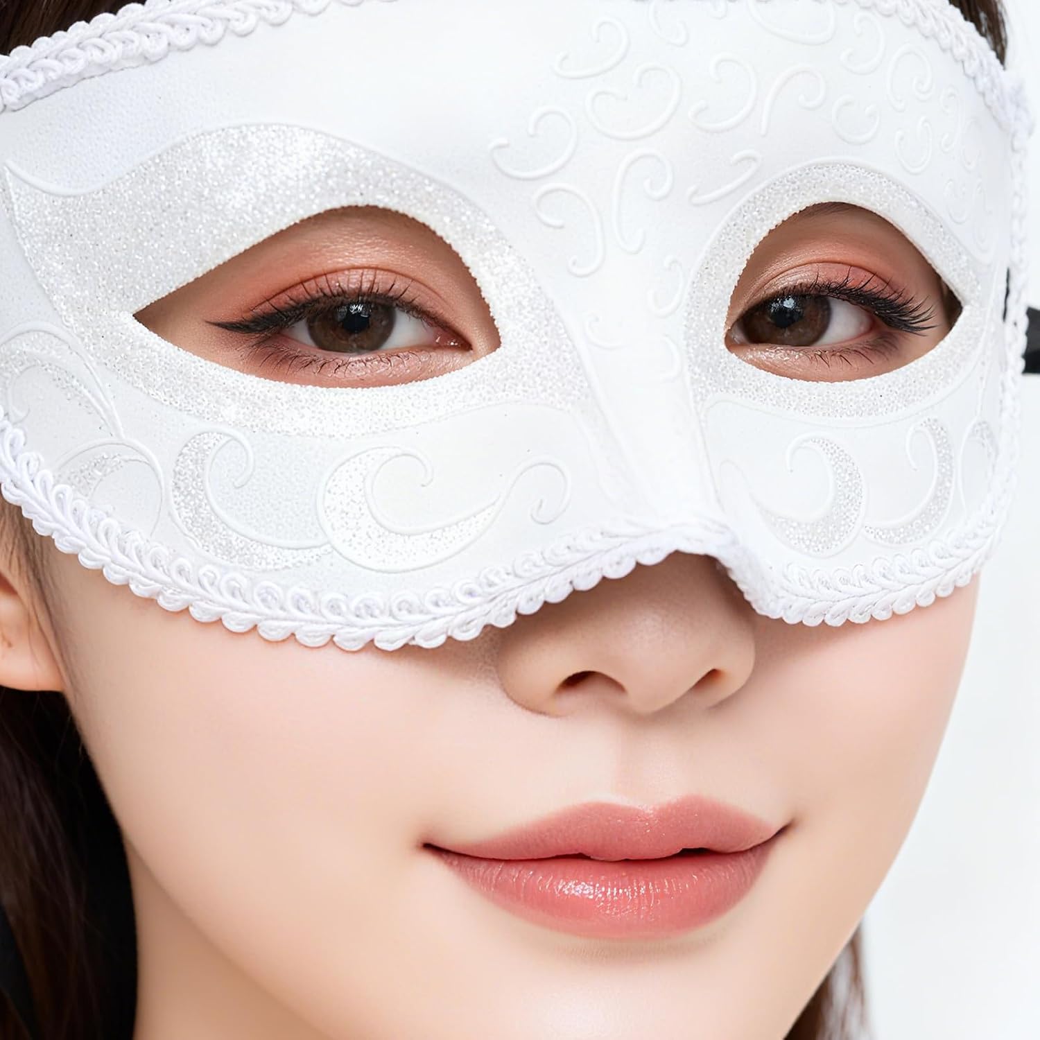 Venetian Masquerade Mask for Women & Men, Elegant Costume Mask