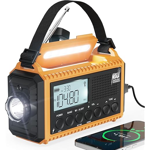 Emergency Digital Weather Radio 5000 SOS