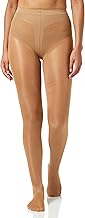 Nur Die Figura 25 Denier Shaping Tights Transparent Shiny Tights Wide Comfort Waistband Tummy Control Women