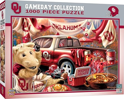 Vista 29 de MasterPieces NCAA Gameday Puzzles Collection Wisconsin NCAA Gameday Collection rompecabezas de 1000 piezas, 19.25 x 26.75 pulgadas