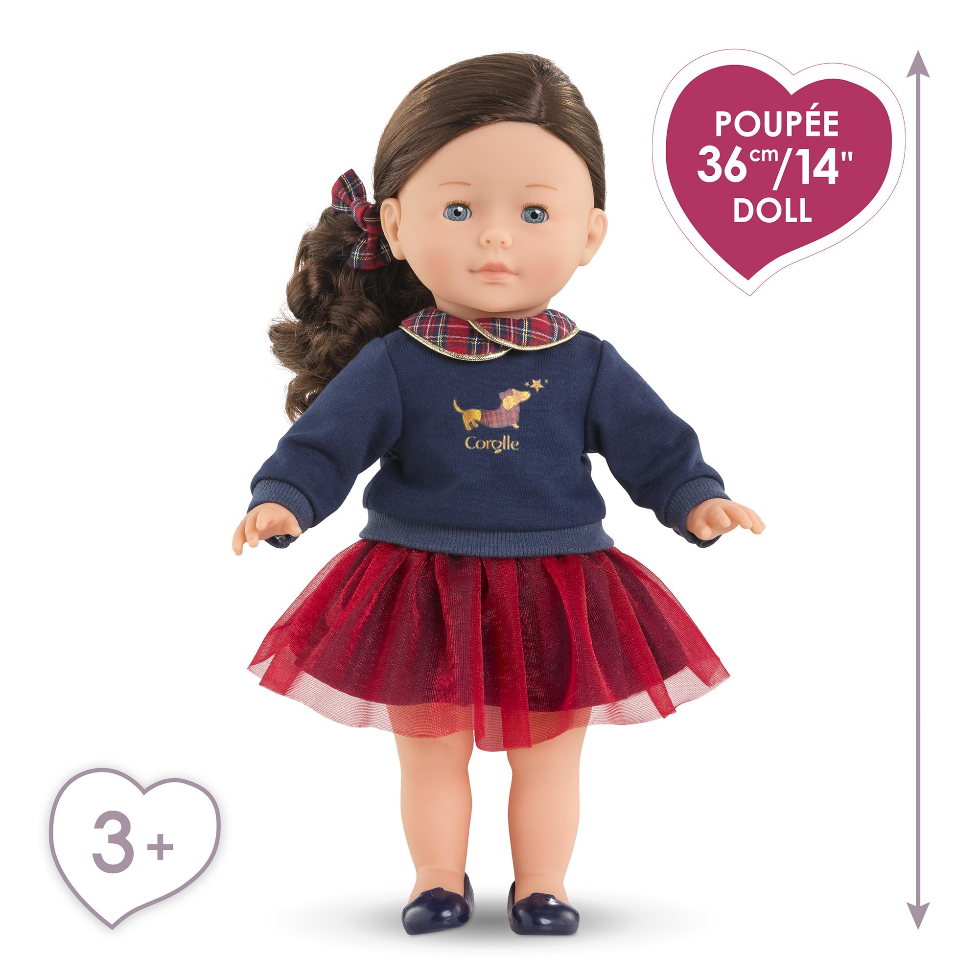 Corolle - Perła, na imprezach, lalka Ma, 36cm, od 3 lat, 9000200260