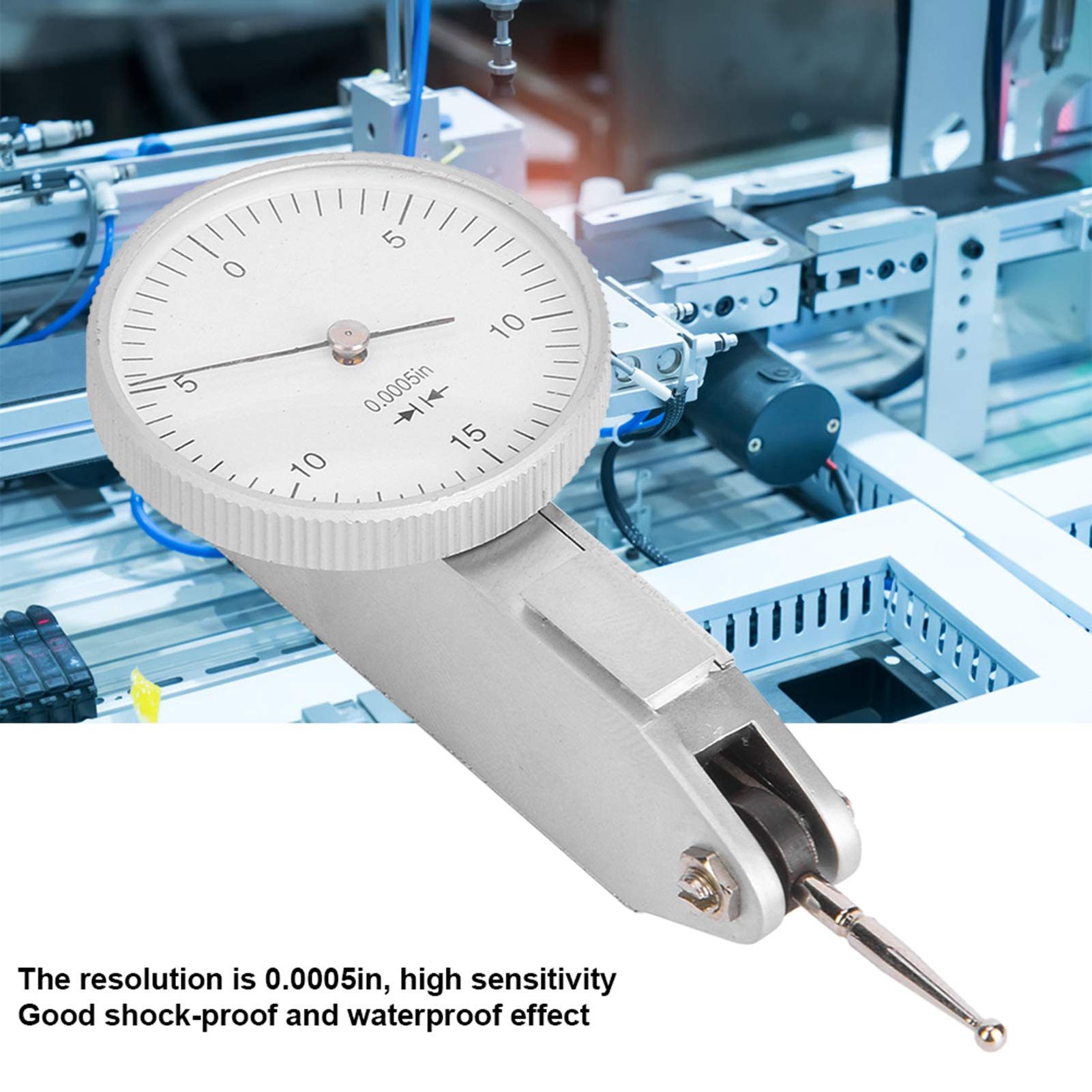 Nutriess High Precision Dial Test Indicator Lever Type Gauge Accurate Measurement Tool for Industrial and Laboratory Use
