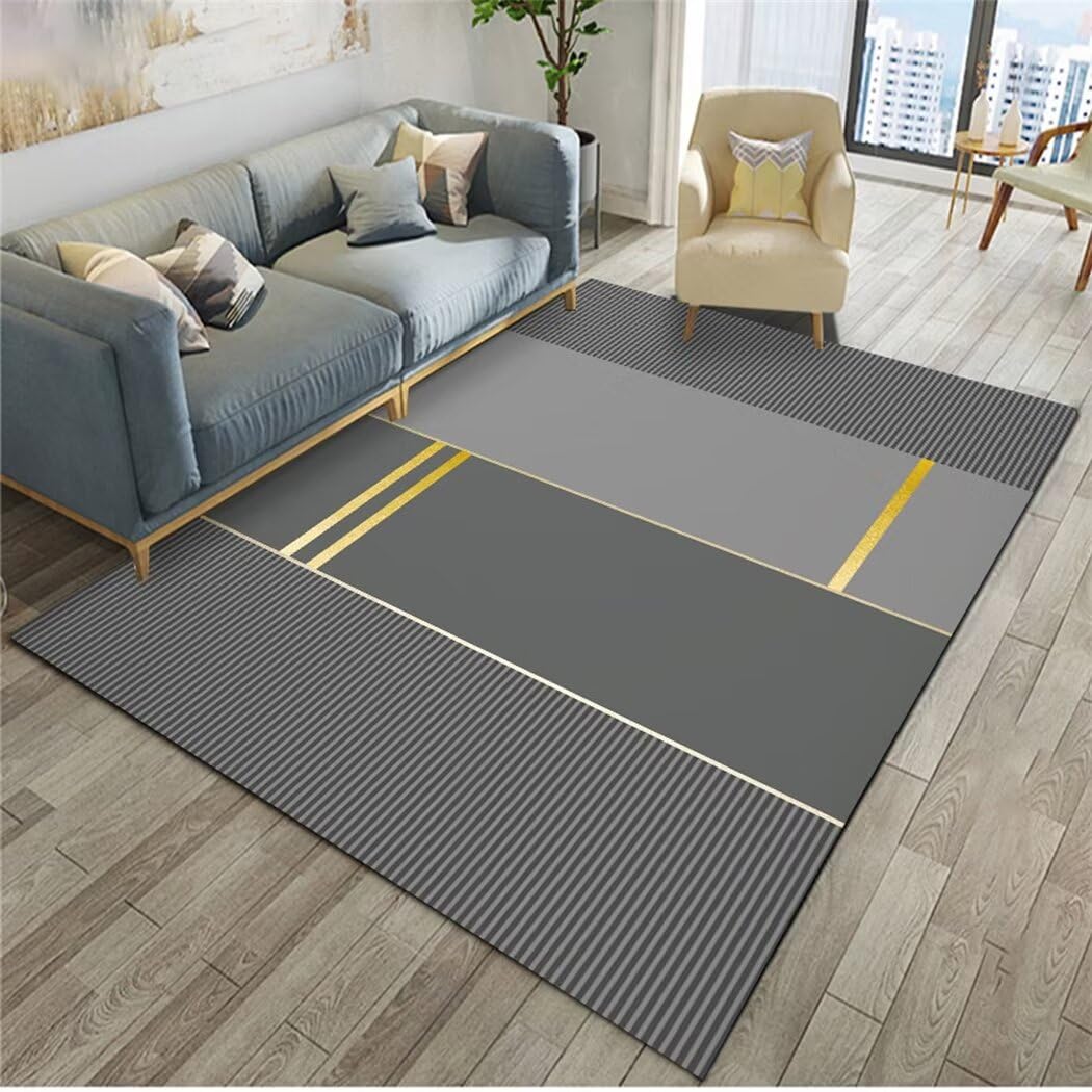 Tapis de jeux enfant rectangulaire et carpette de chambre doux