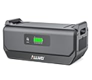 ALLWEI B200 PRO Expansion Battery, 2048Wh LiFePO4 Battery Pack with 10-Year Lifespan for 2400W Power Station, for Outdoor RV Camping Home Emergency Power Outage