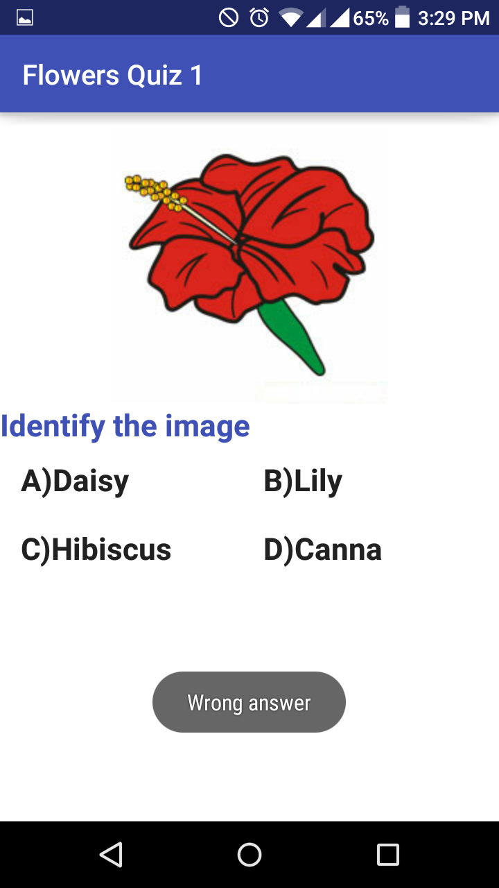 Flowers Quiz for Android