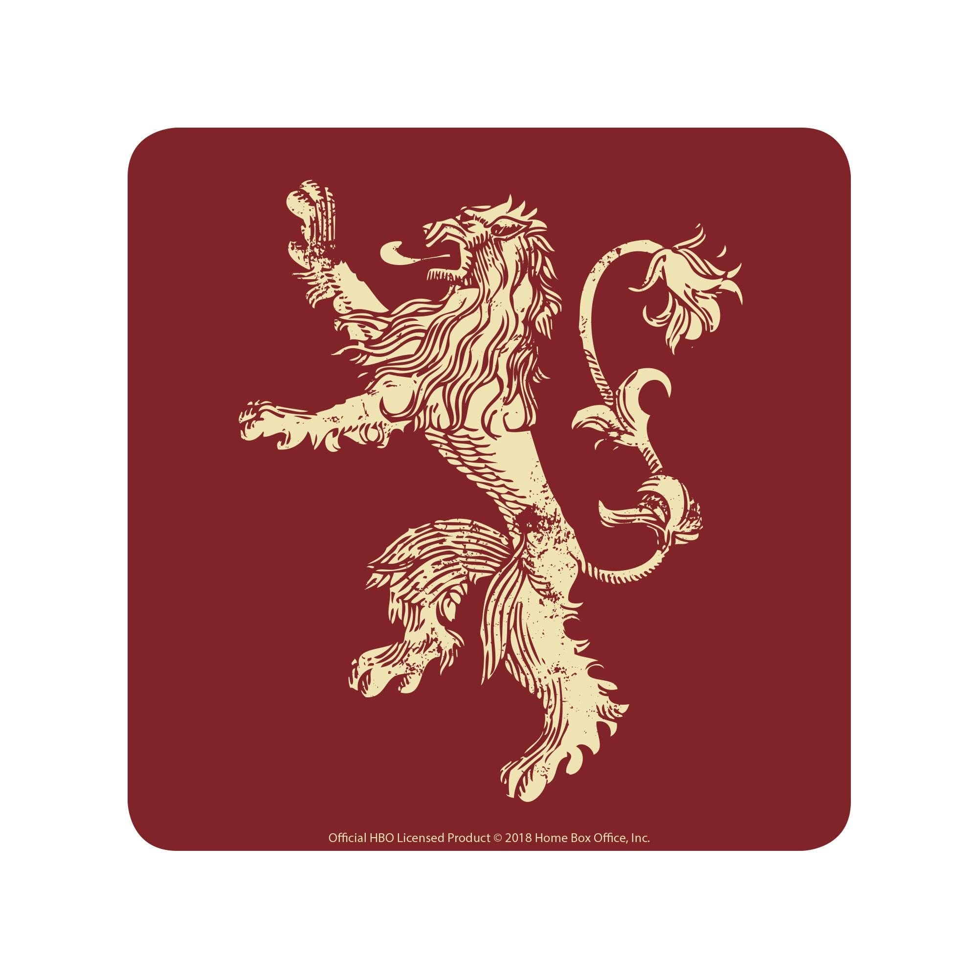 Game Of Thrones - Coasters - Game Of Thrones Coaster - Lannister